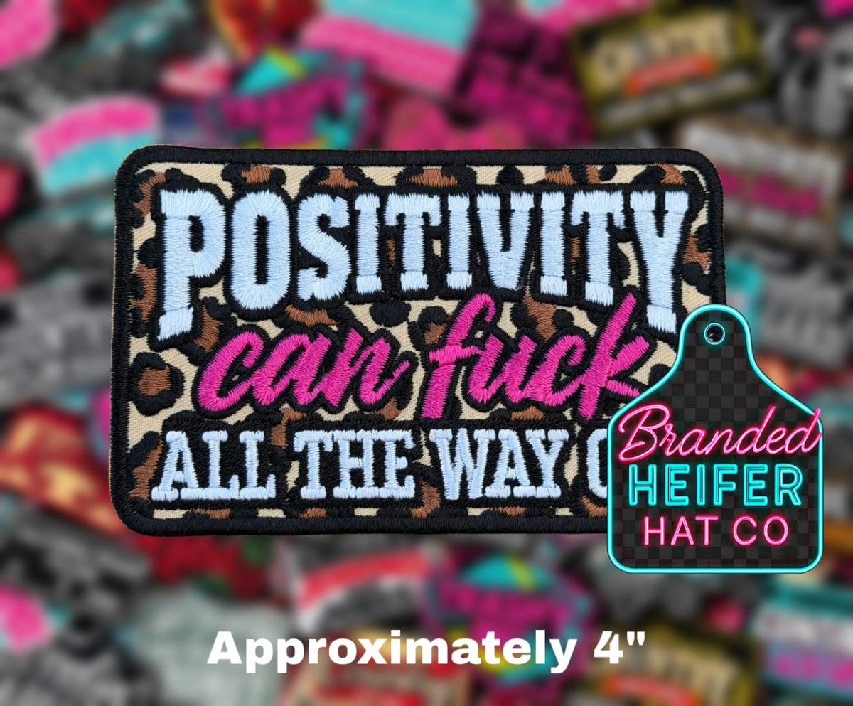 POSITIVITY CAN F*** OFF EMBROIDERY PATCH