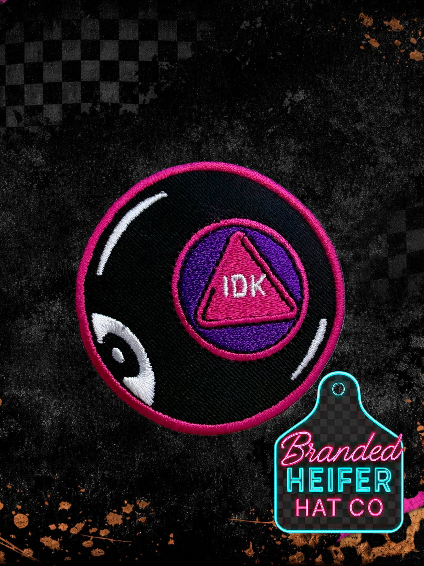 IDK 8 BALL | EMBROIDERY PATCH