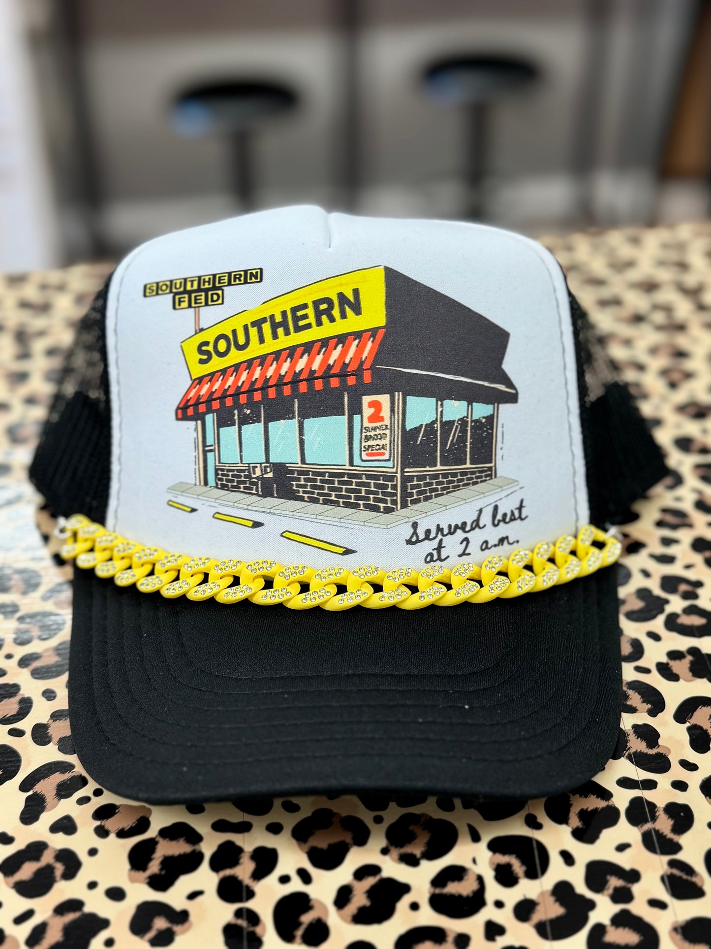 WH trucker hat