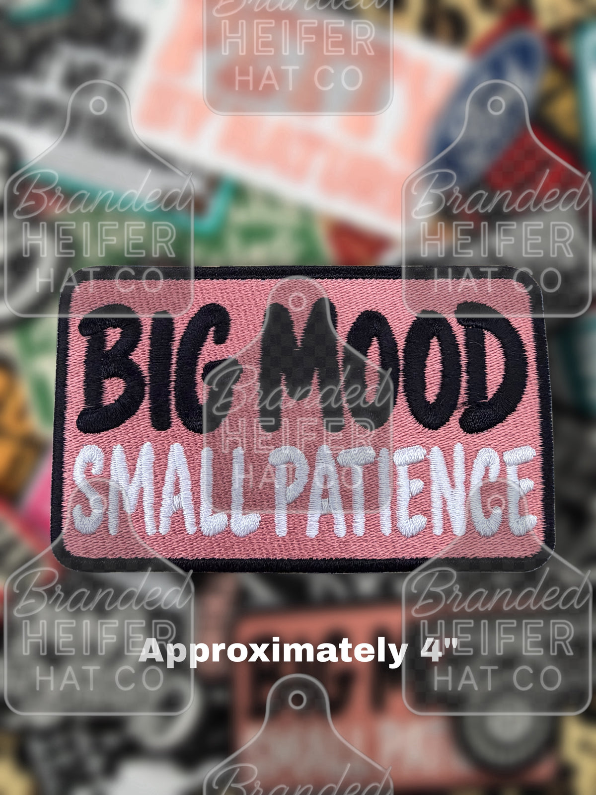 BIG MOOD EMBROIDERY PATCH
