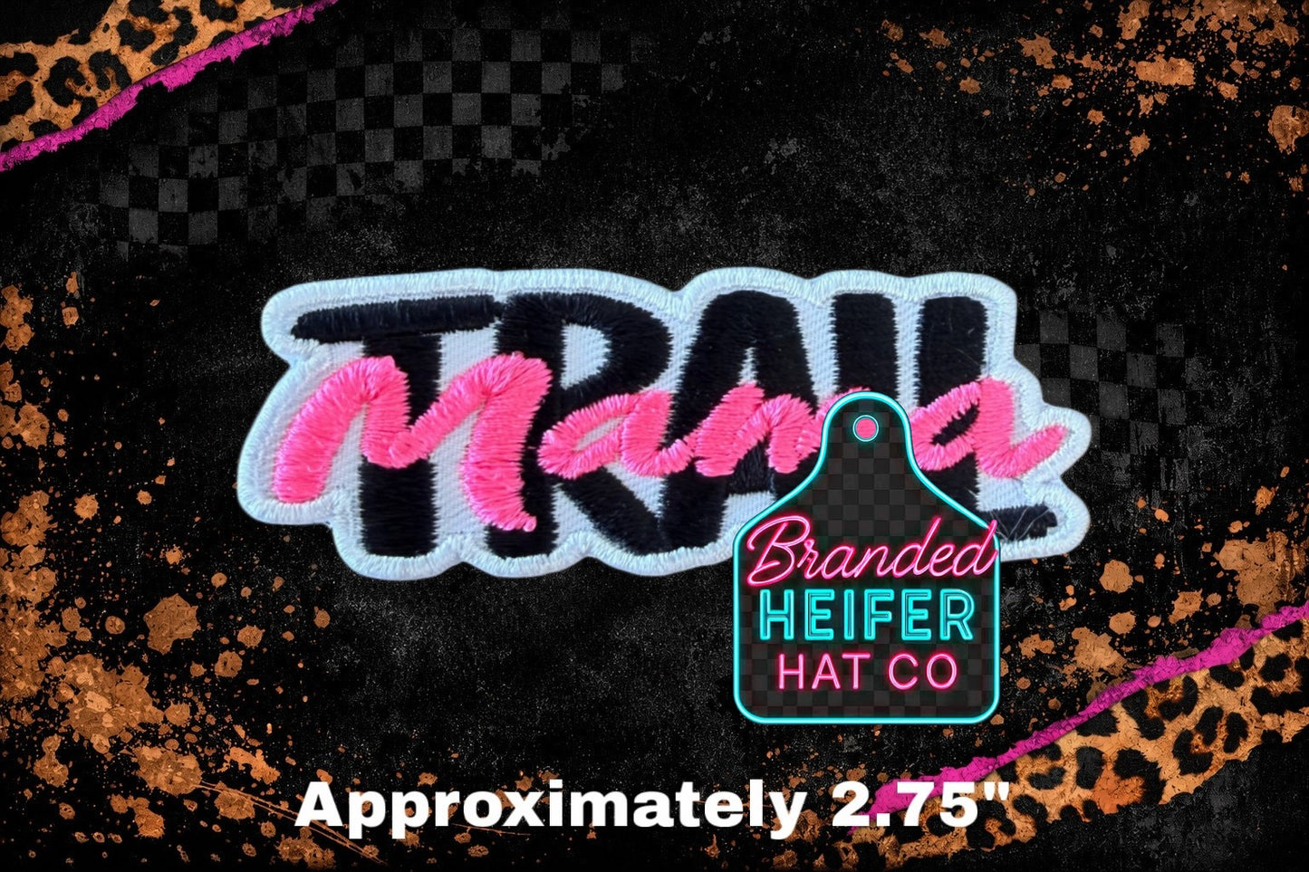 TRAIL MAMA EMBROIDERY PATCH
