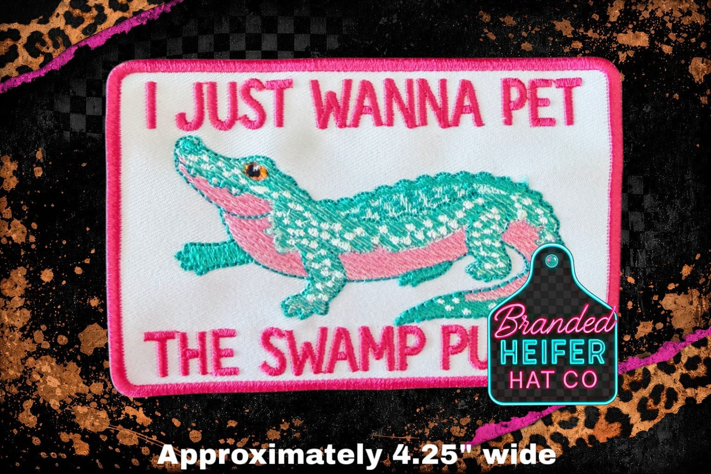 SWAMP PUPPY l EMBROIDERY PATCH