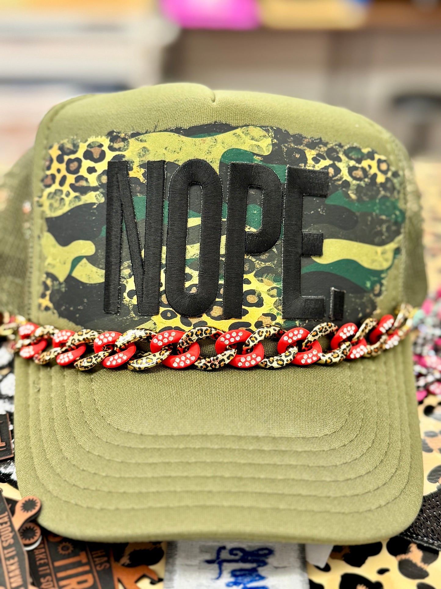 Nope trucker hat