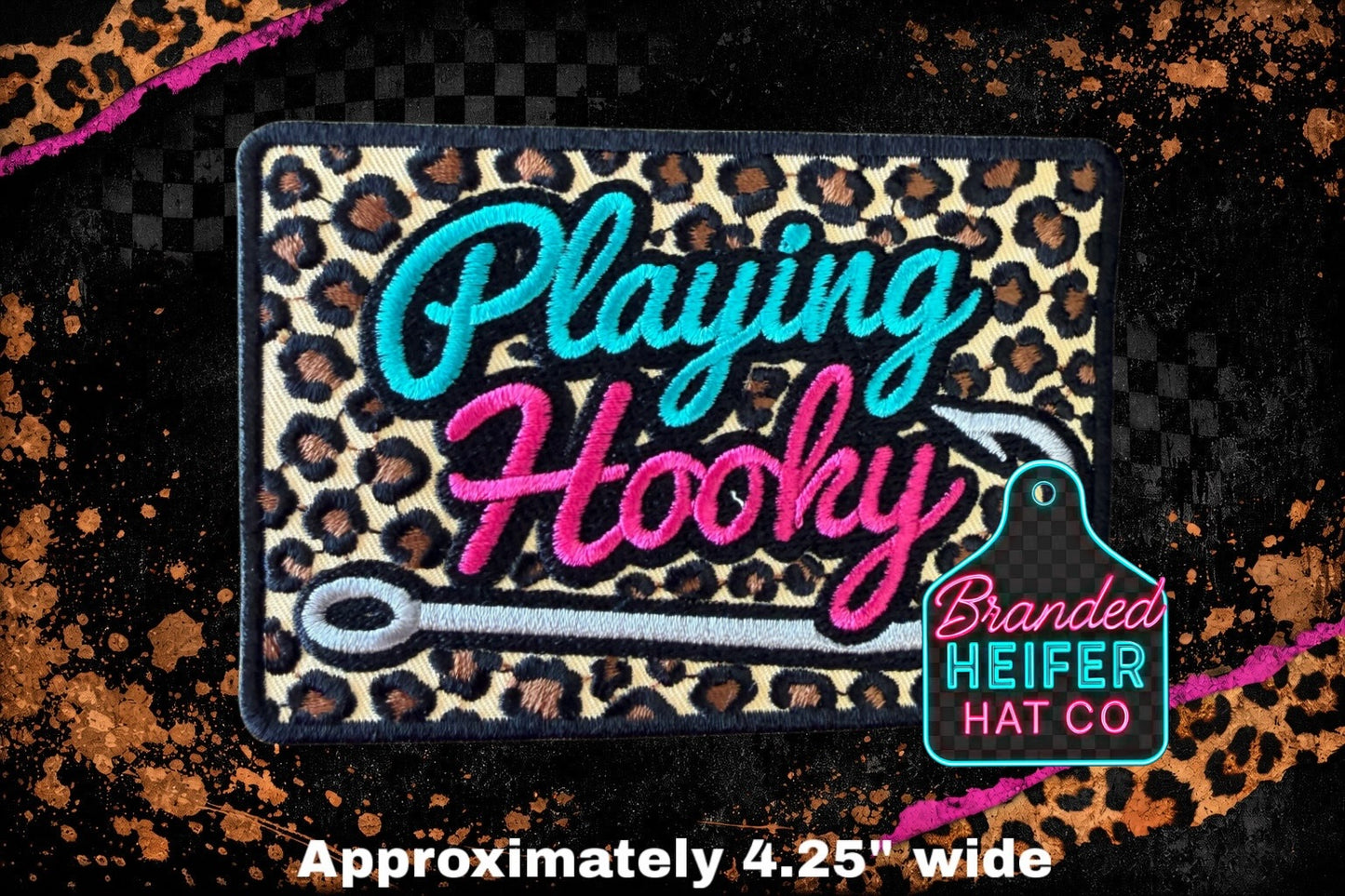 PLAYING HOOKY l EMBROIDERY PATCH