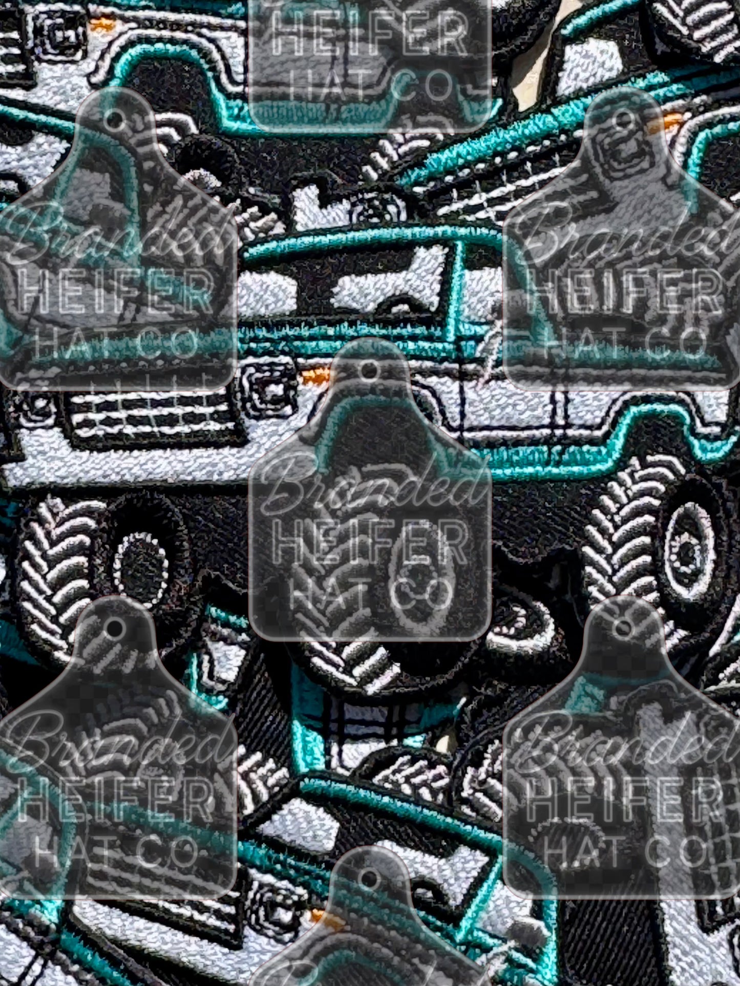 OBS Ford inspired embroidery patch