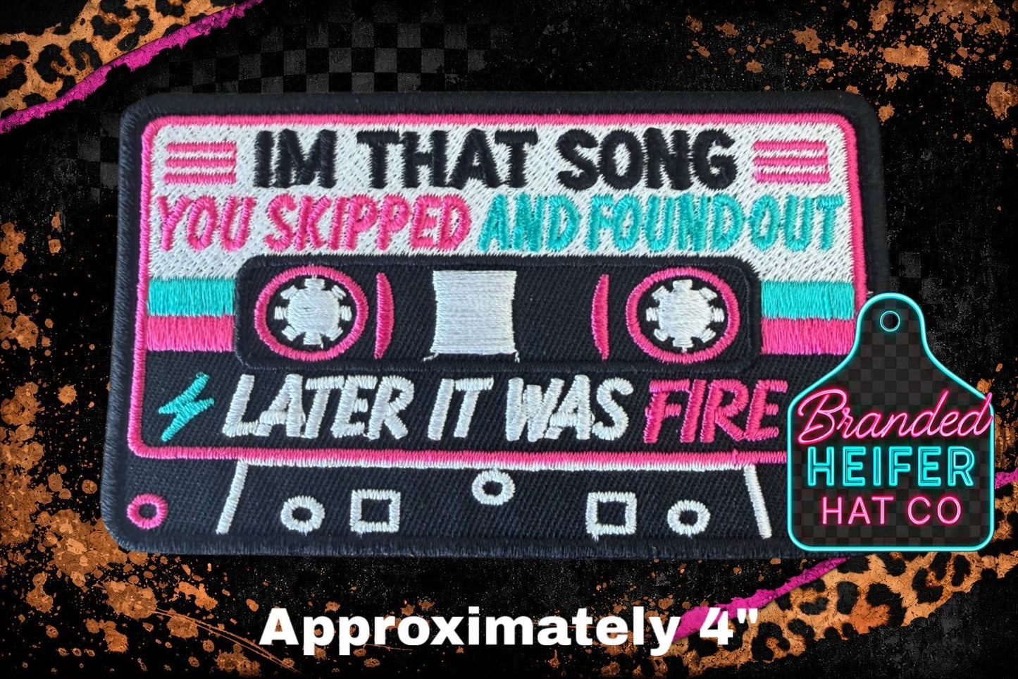IM THAT SONG EMBROIDERY PATCH