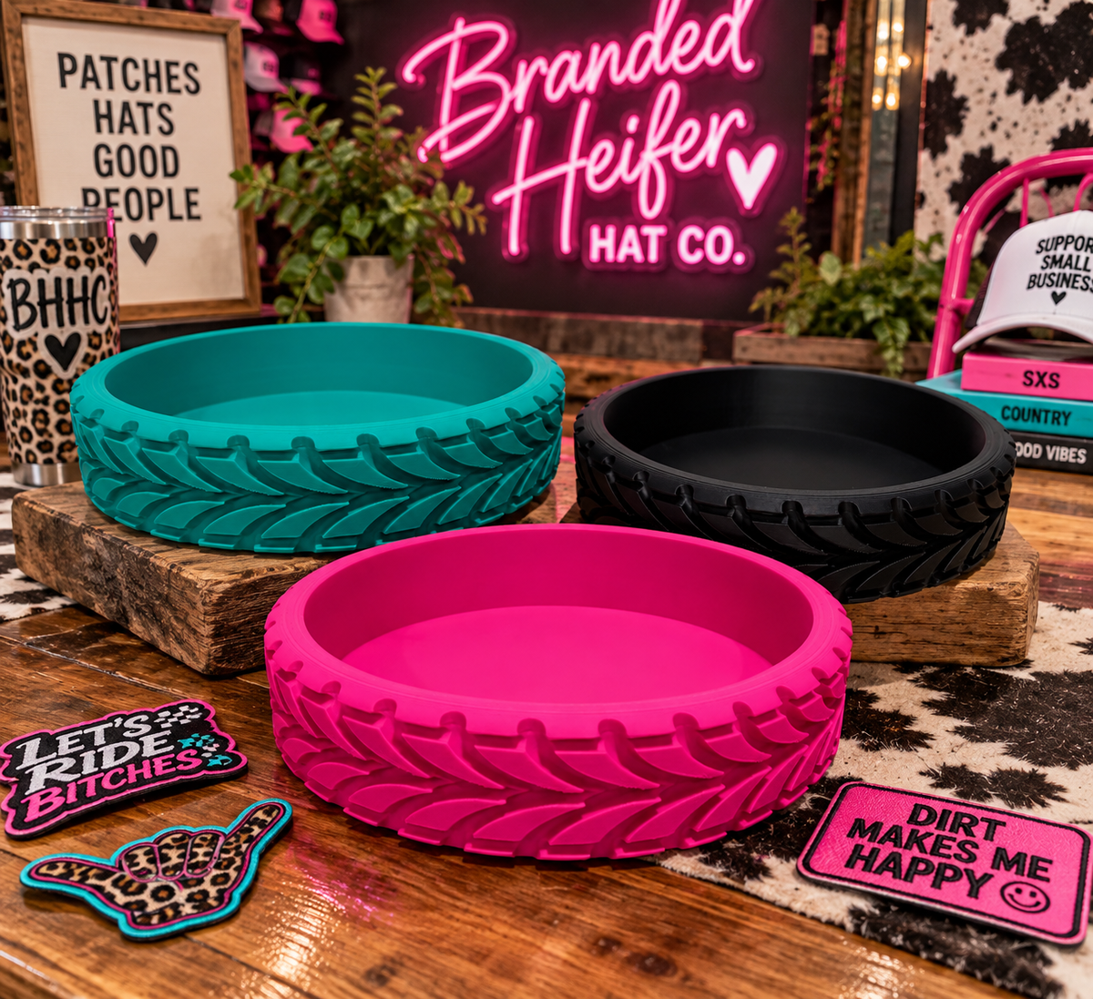  TIRE BOWL DISPLAYS