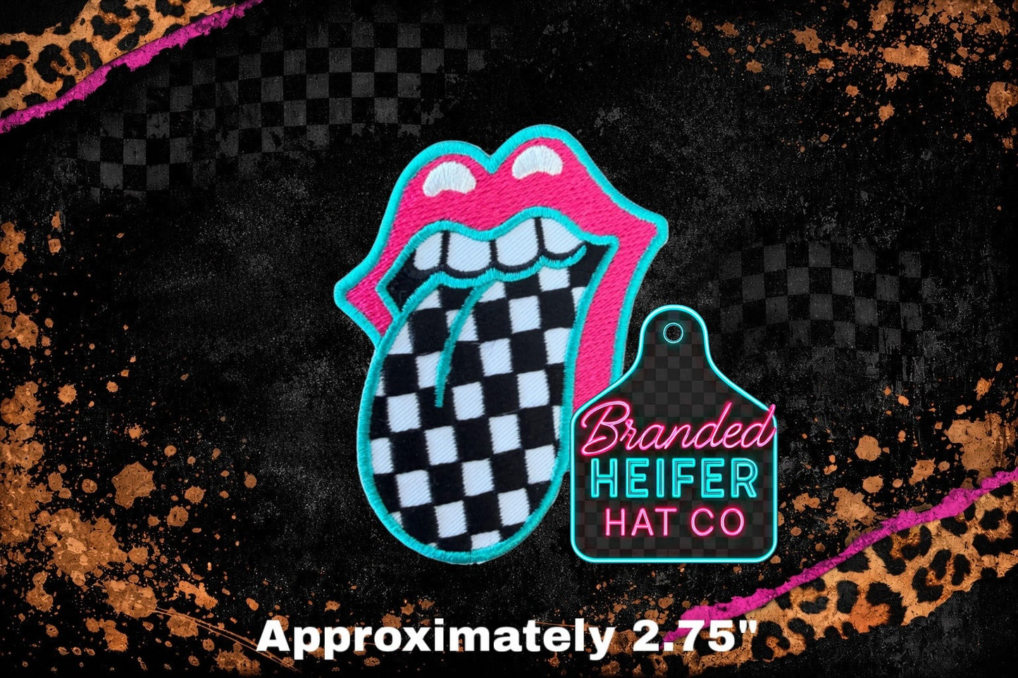 ROCK N ROLL EMBROIDERY PATCH