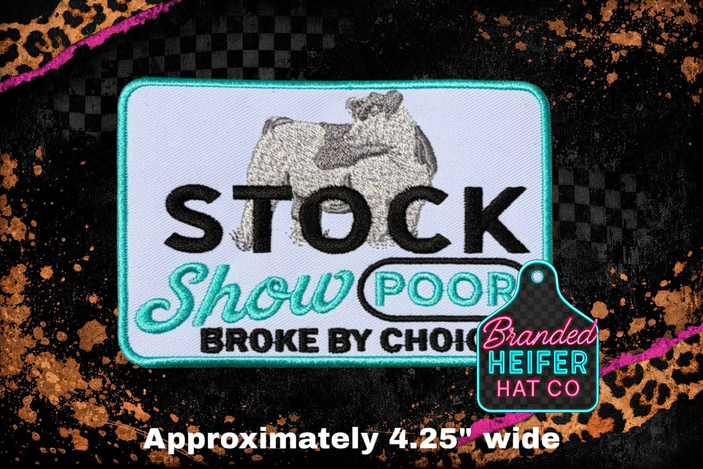 SHOW POOR CATTLE | EMBROIDERY PATCH