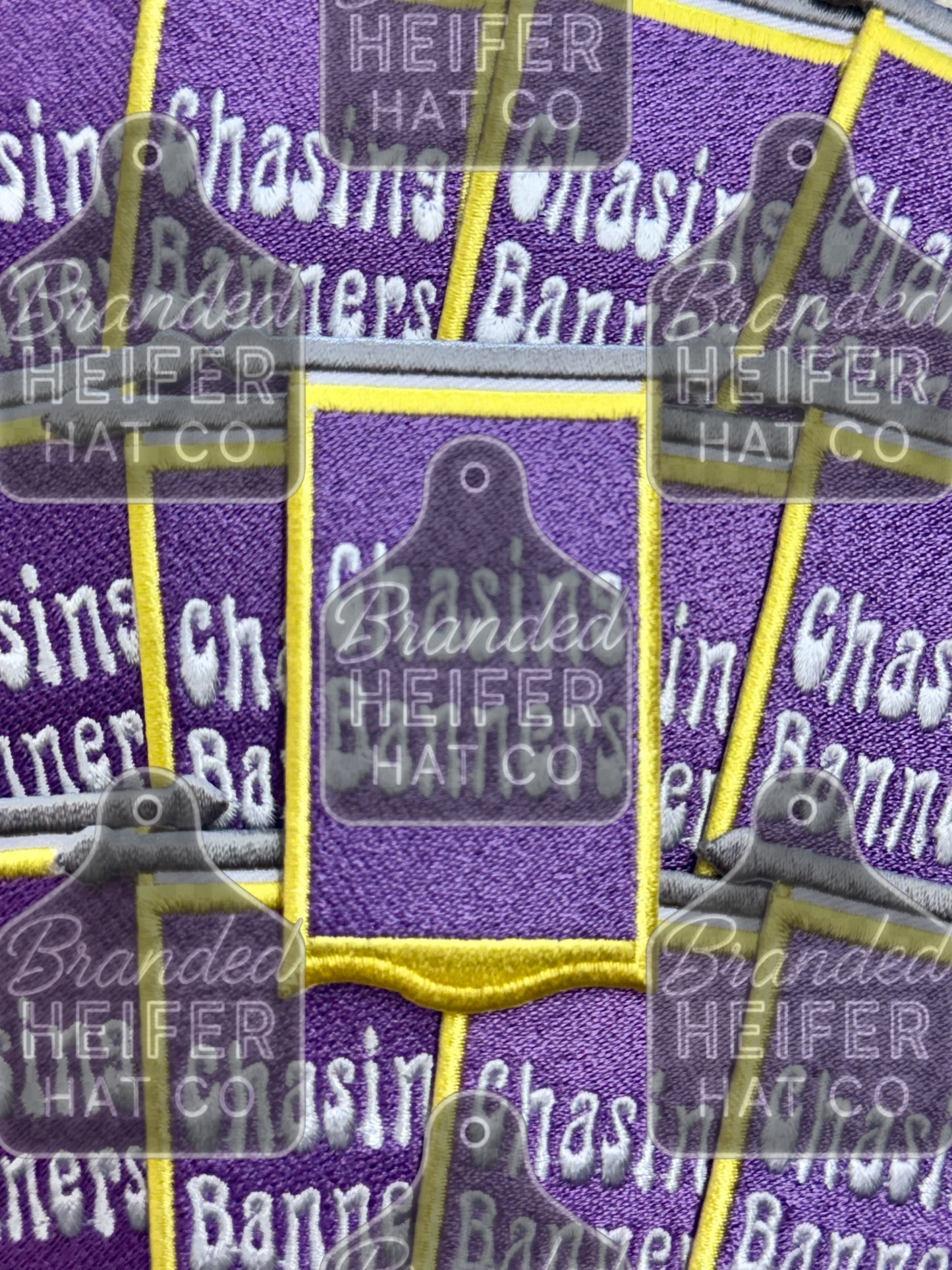 CHASIN BANNERS EMBROIDERY PATCH