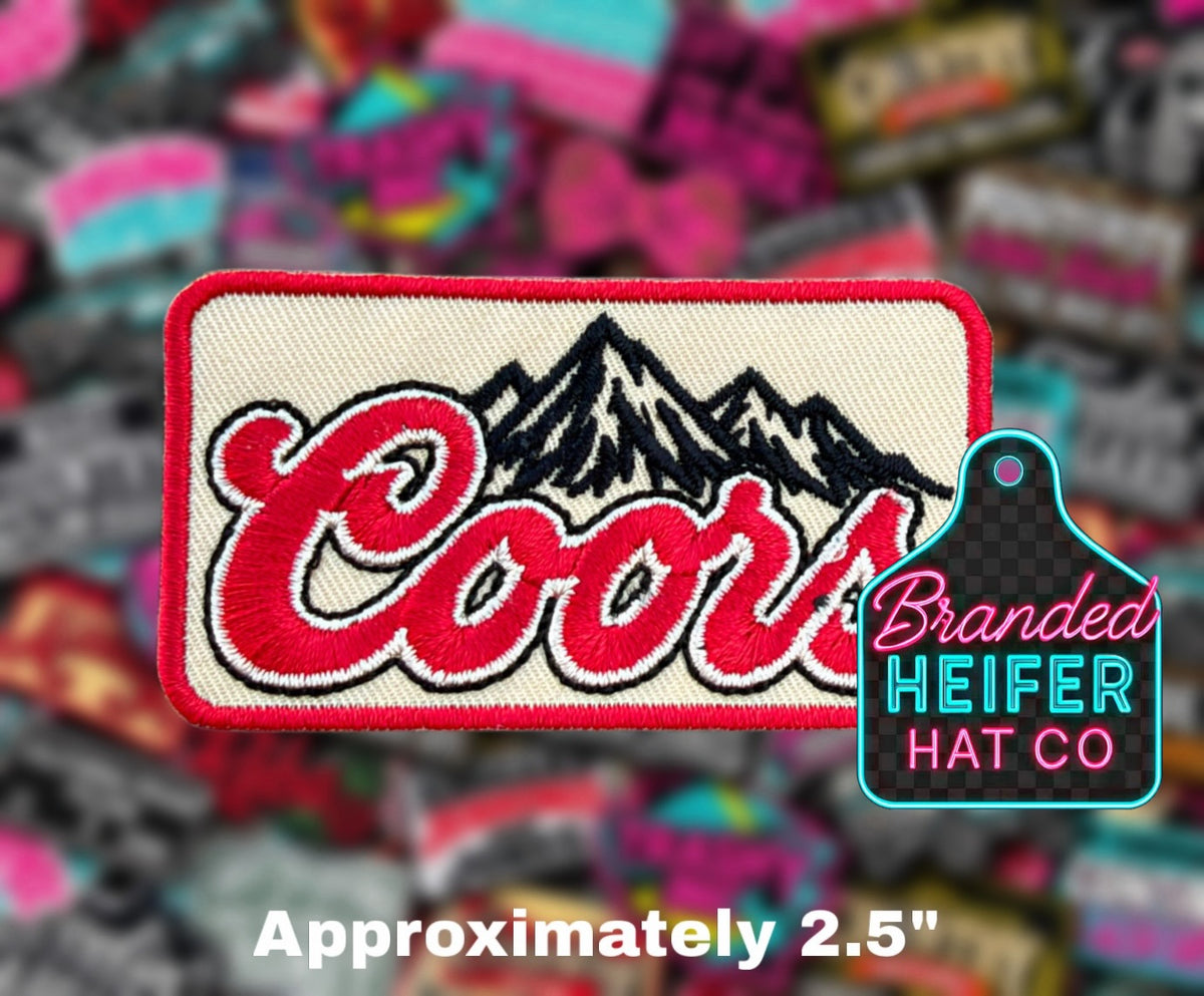 COORS EMBROIDERY PATCH