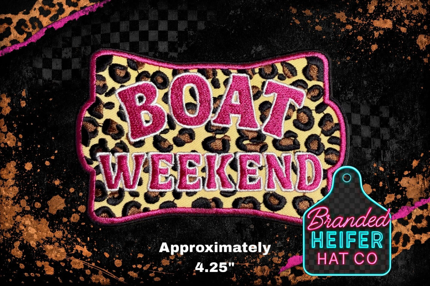 BOAT WEEKEND | EMBROIDERY PATCH