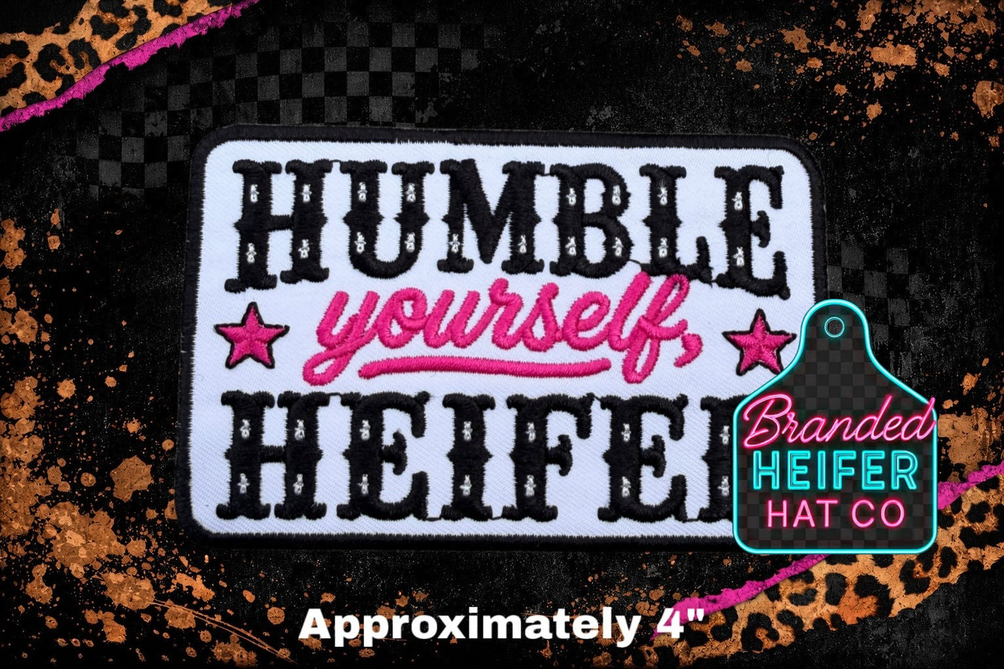 HUMBLE YOURSELF EMBROIDERY PATCH