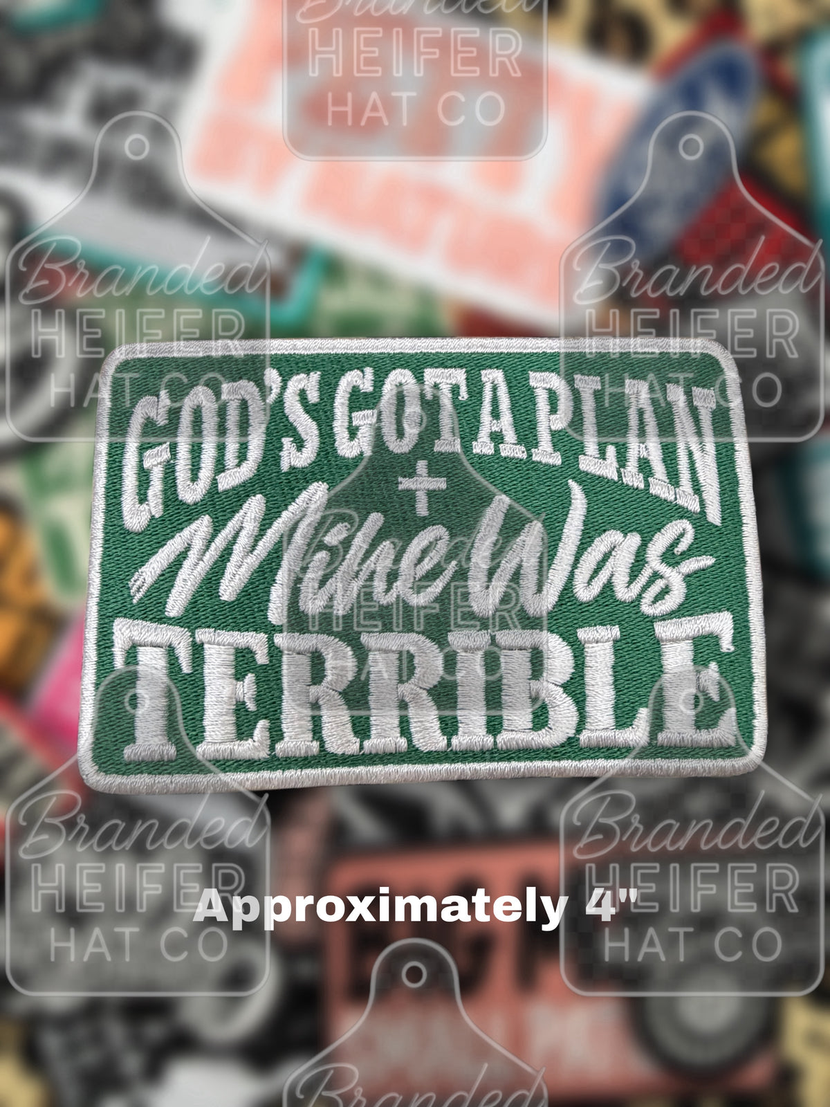 GODS PLAN EMBROIDERY PATCH