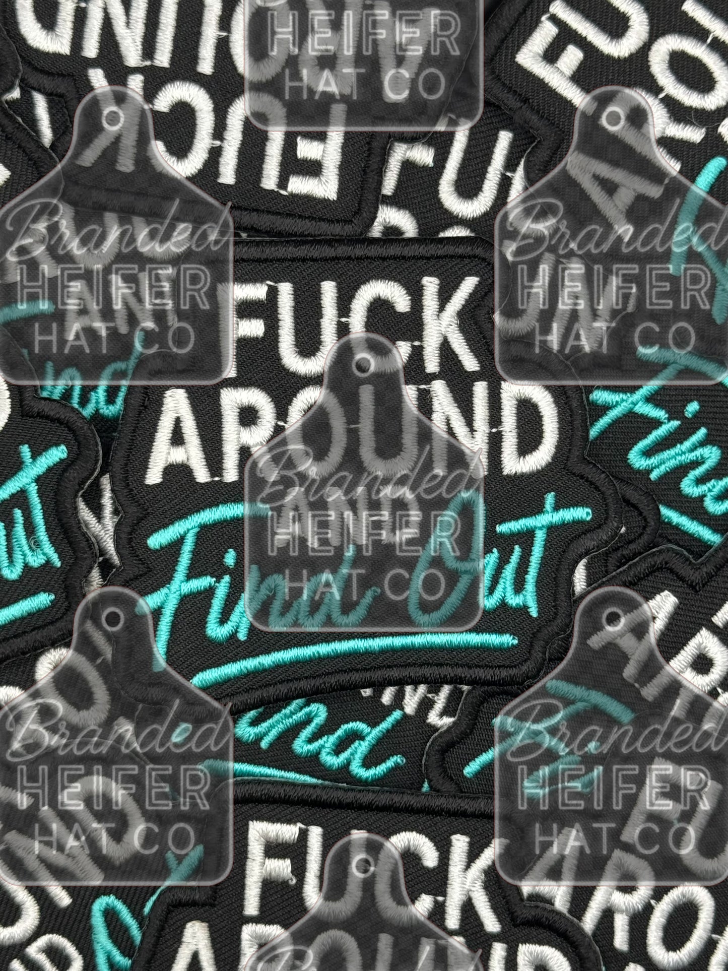 FAFO embroidery patch