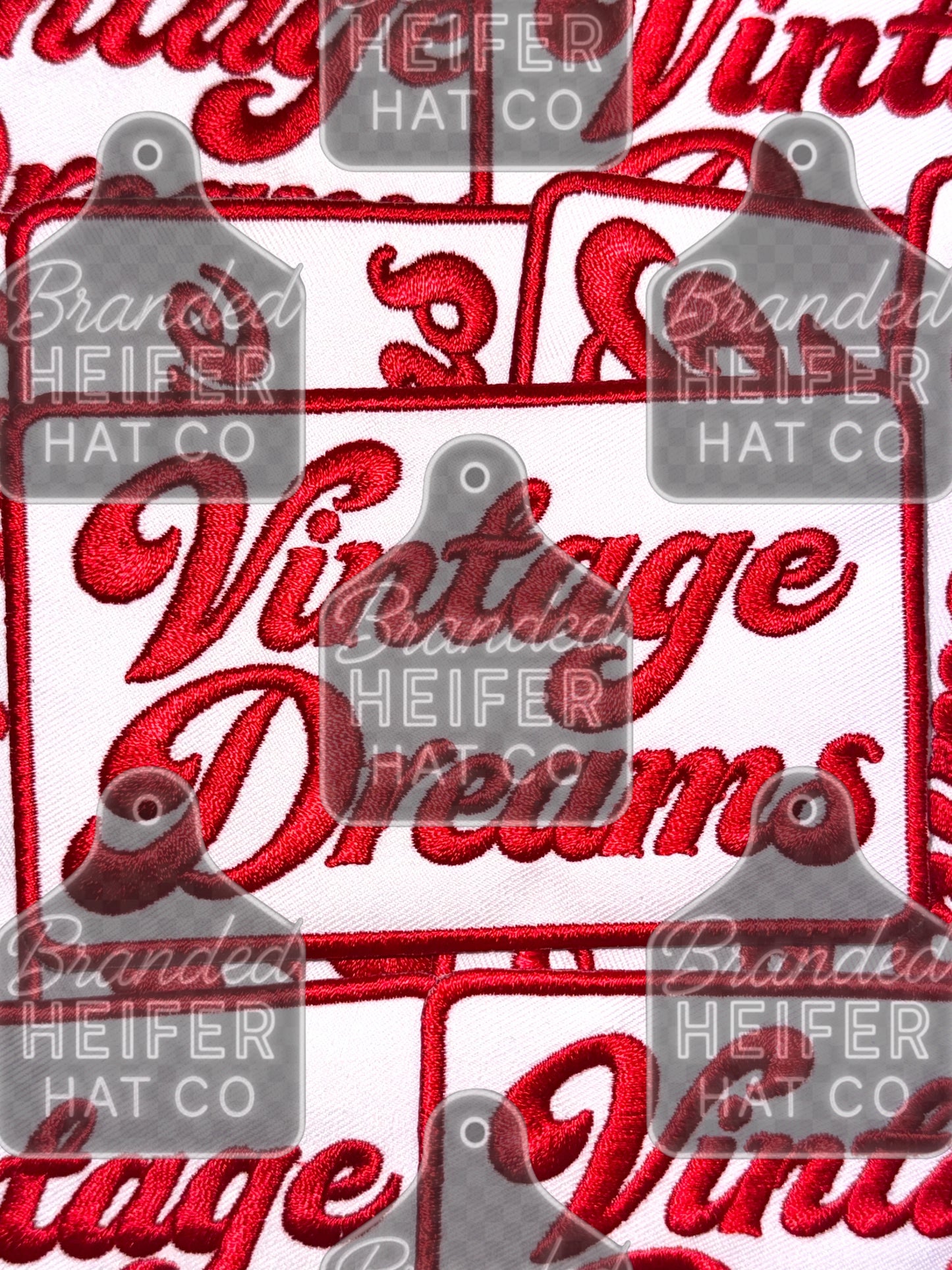 VINTAGE DREAMS EMBROIDERY PATCH