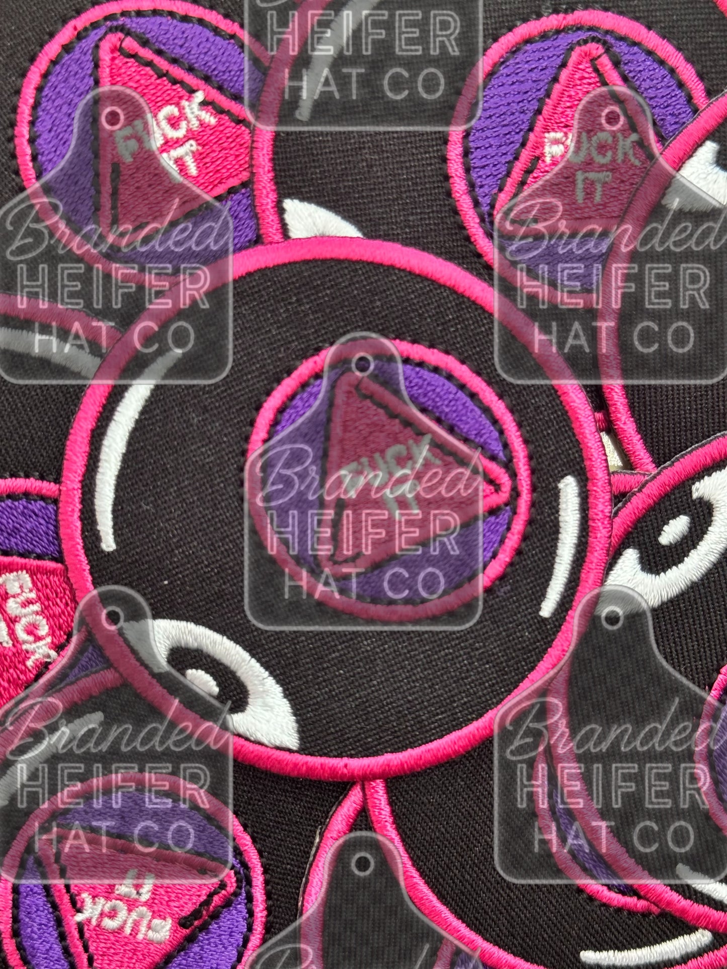 FUCK IT MAGIC 8 BALL EMBROIDERY PATCH