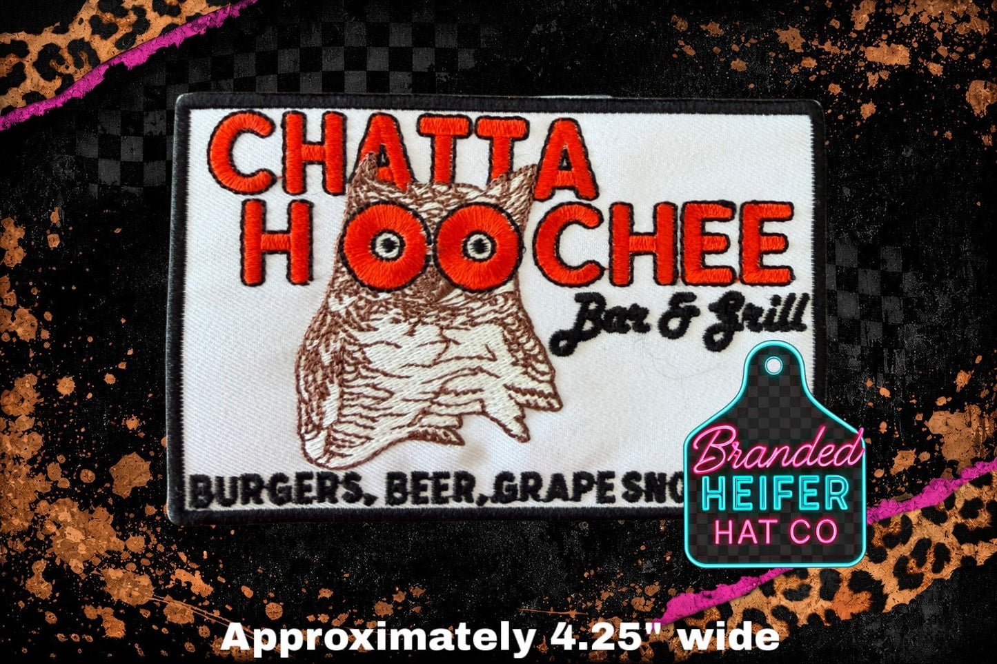 CHATTA HOOCHEE l EMBROIDERY PATCH