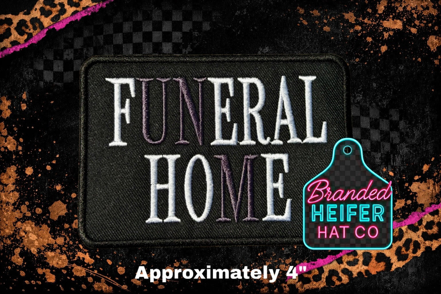 FERAL HOE EMBROIDERY PATCH