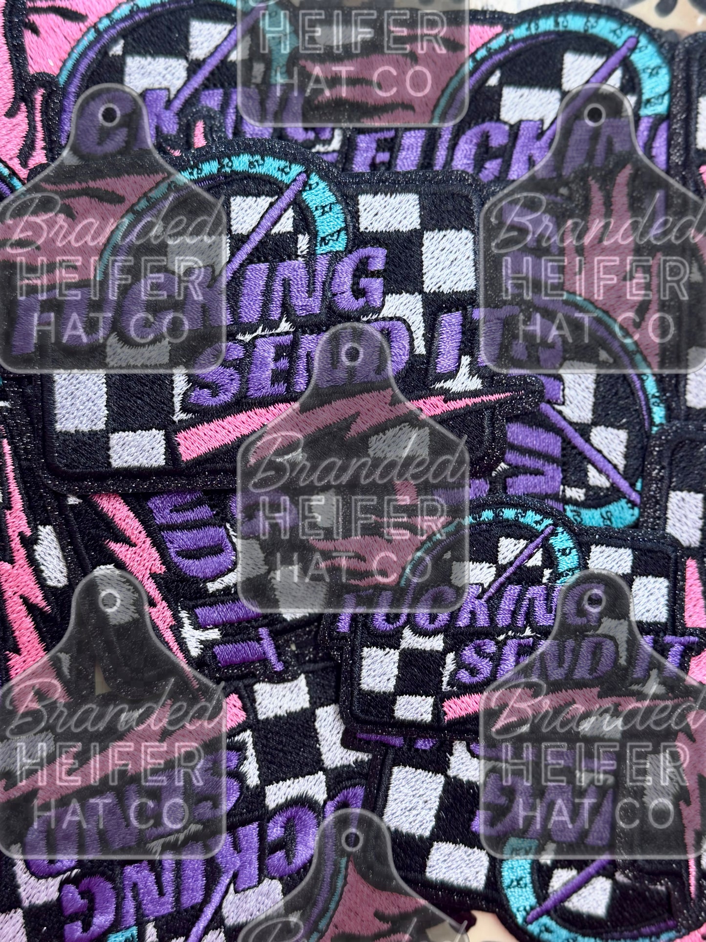 FUCKING SEND IT | EMBROIDERY PATCH **