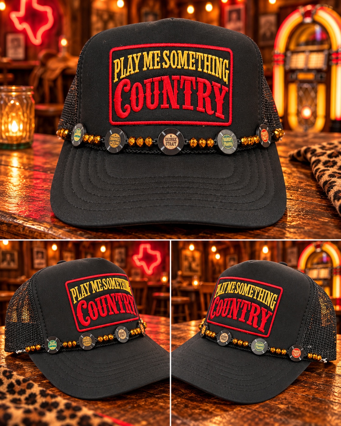 PREORDER PLAY ME SOMETHING COUNTRY TRUCKER HAT