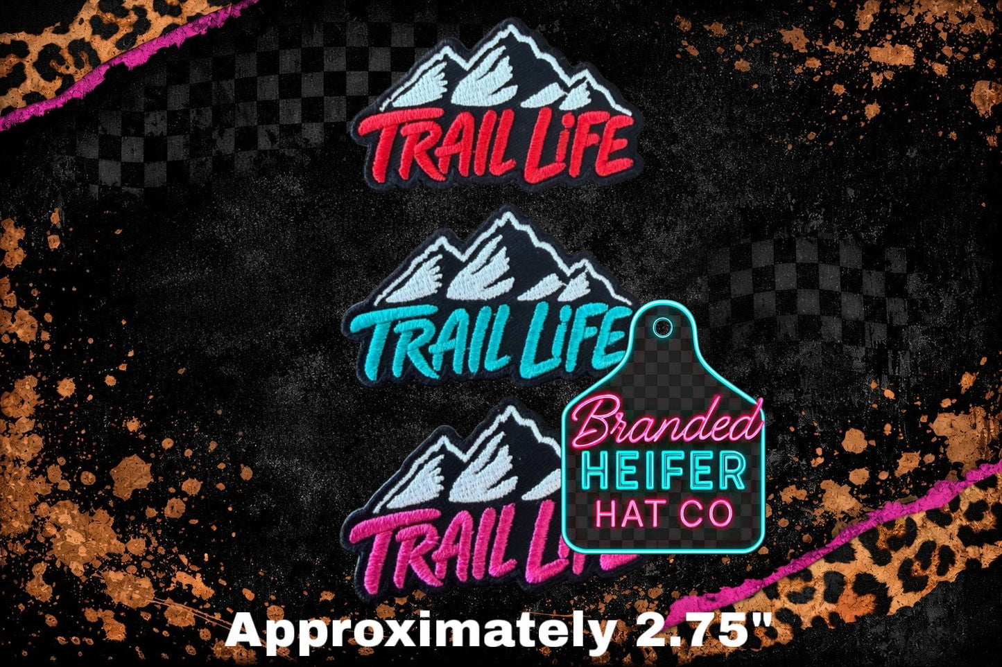 TRAIL LIFE EMBROIDERY PATCH