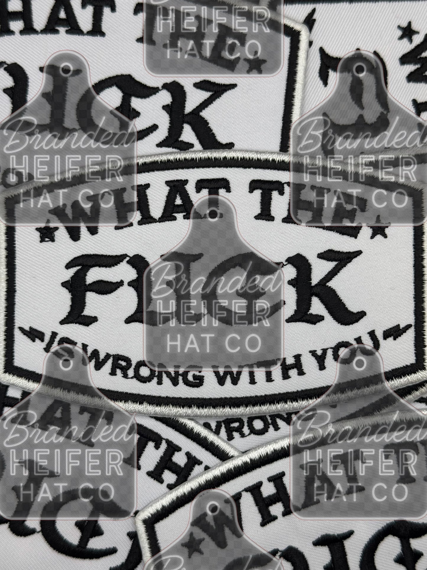 WTF is wrong with you embroidery patch