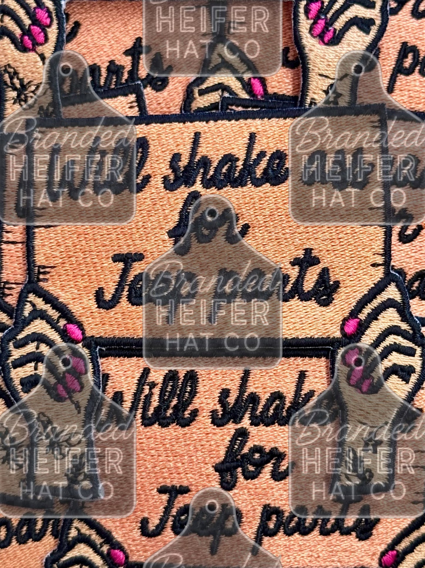 WILL SHAKE ASS FOR JEEP PARTS | EMBROIDERY PATCH | FINAL RESTOCK