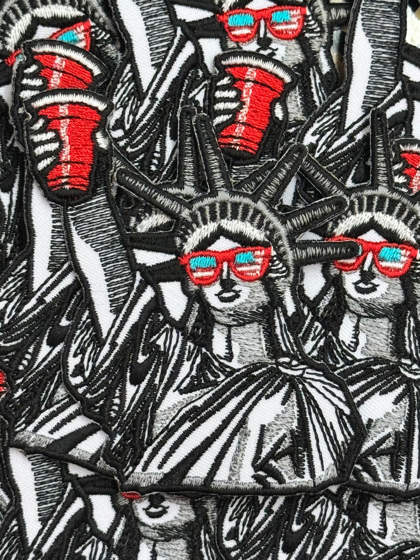 SMALL TIPSY LIBERTY | EMBROIDERY PATCH | FINAL RESTOCK