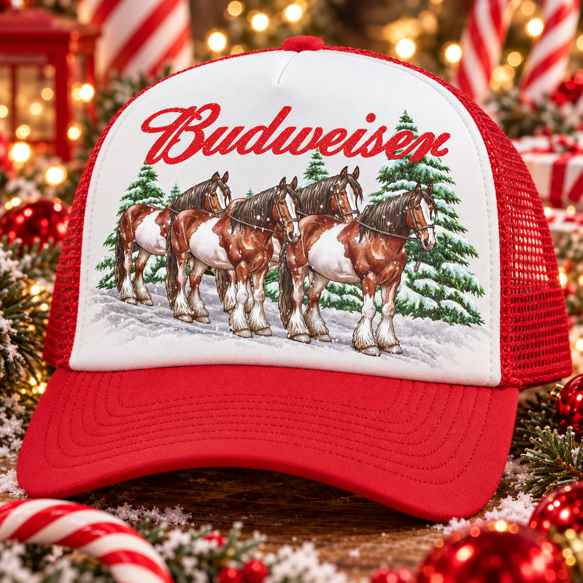CLYDESDALE HAT DTF TRANSFER