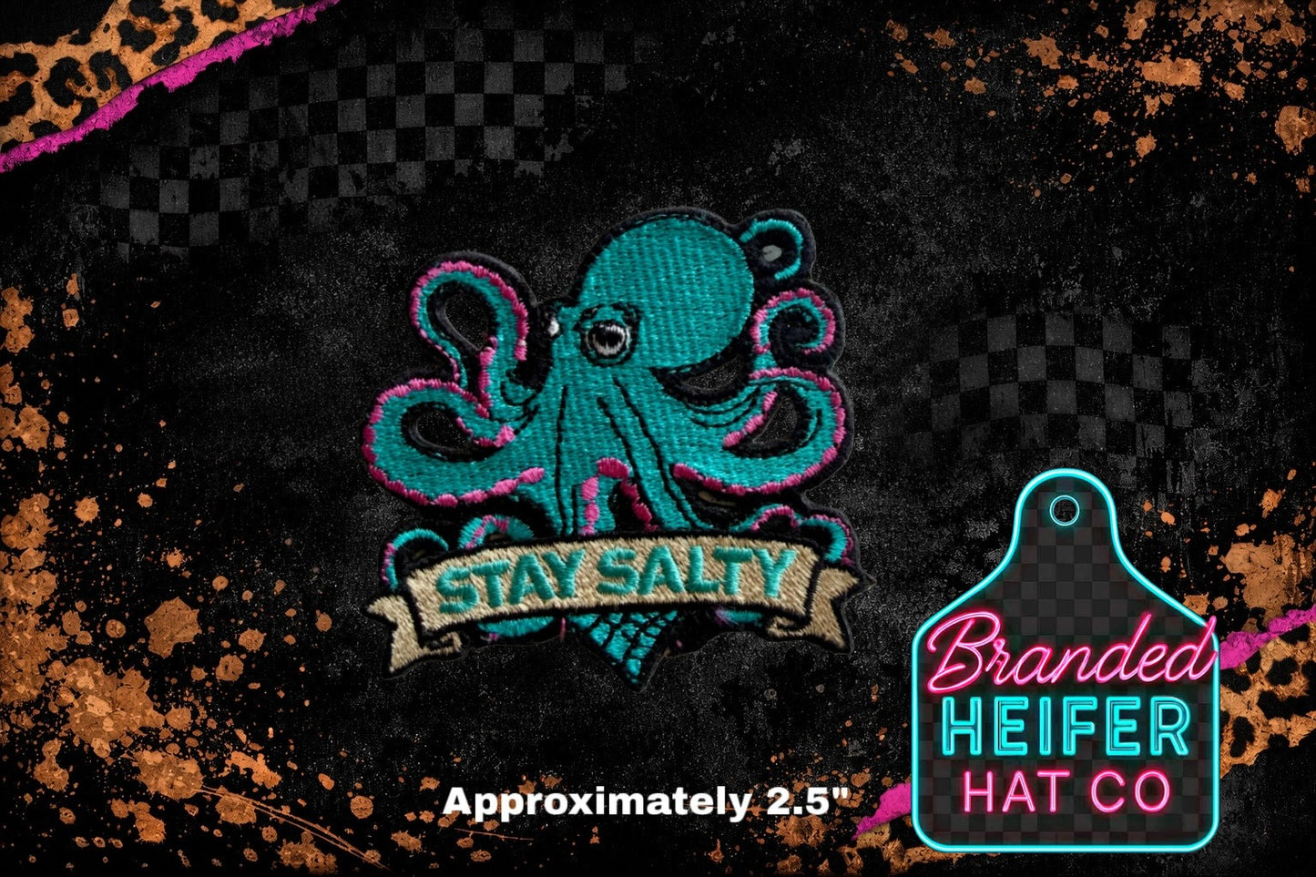 STAY SALTY | EMBROIDERY PATCH