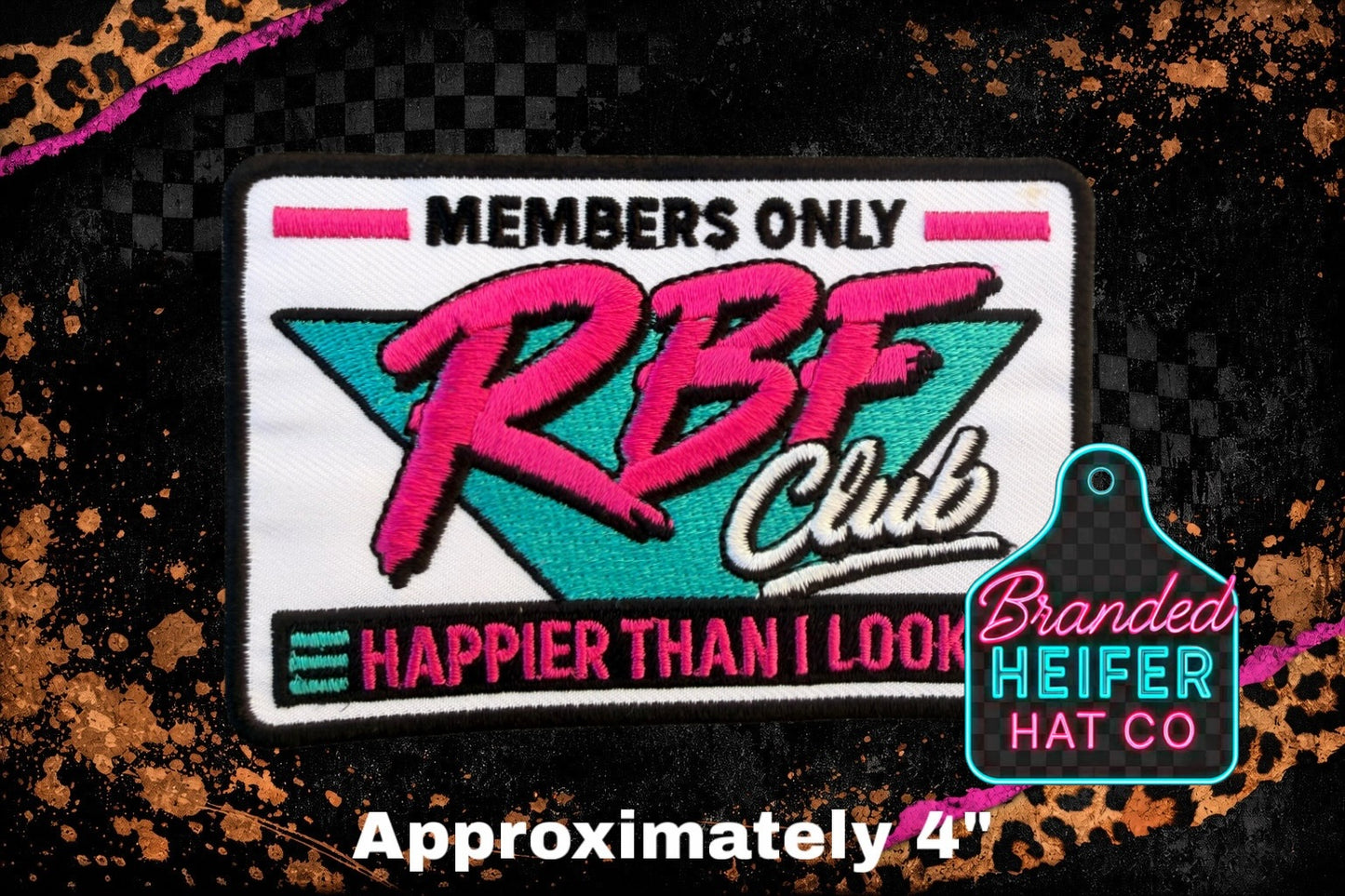 MEMBERS ONLY ( RBF CLUB ) | EMBROIDERY PATCH