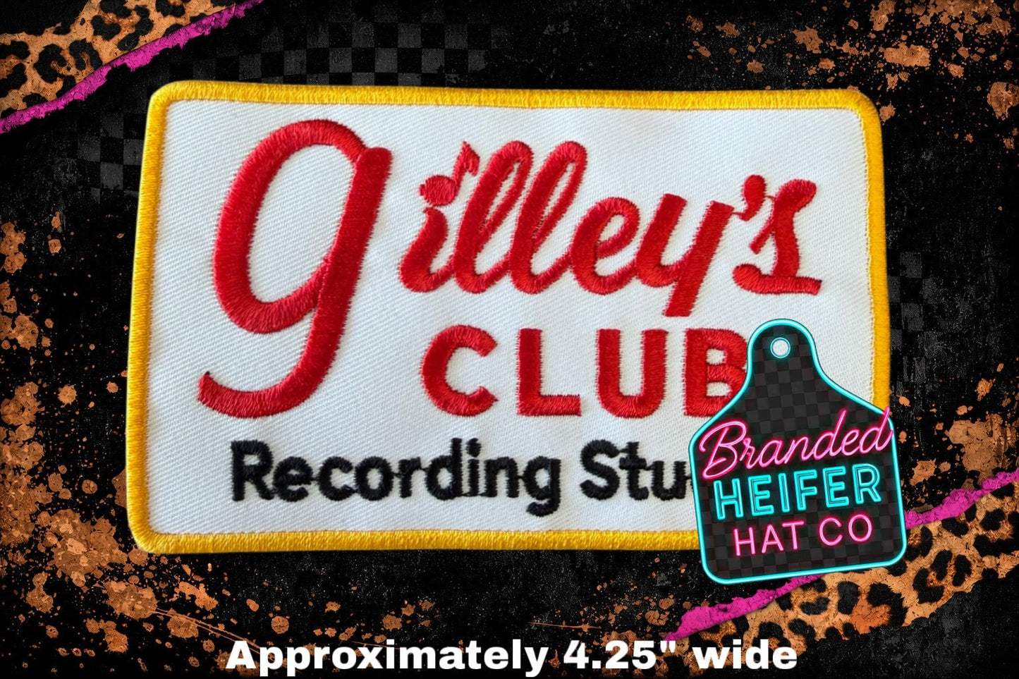 GILLEYS CLUB l EMBROIDERY PATCH