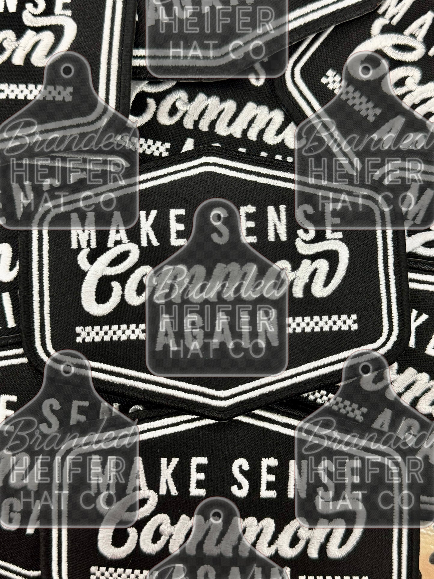 MAKE SENSE COMMON AGAIN | EMBROIDERY PATCH