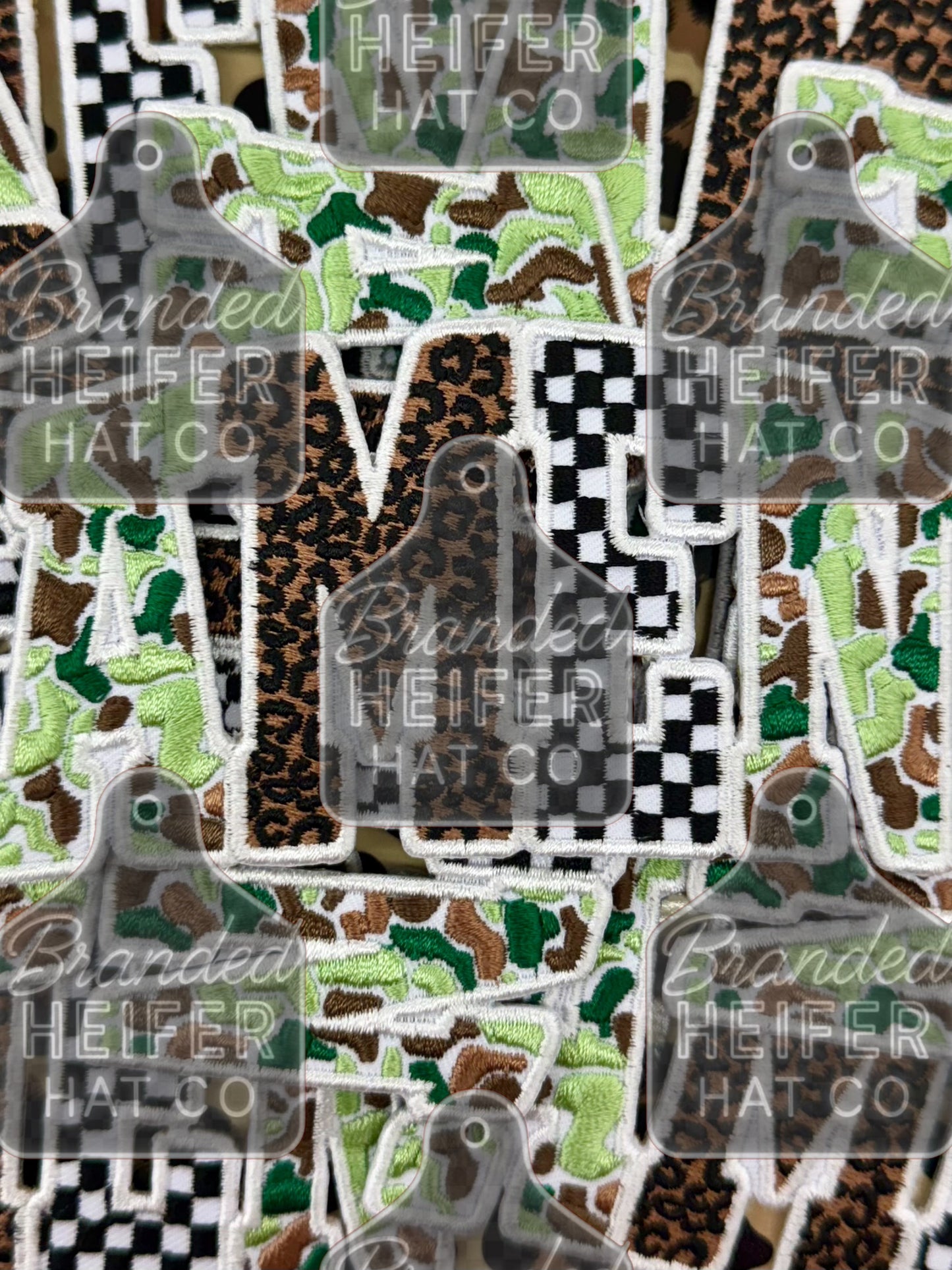 AMEN ( camo / leopard / checkered ) | EMBROIDERY PATCH