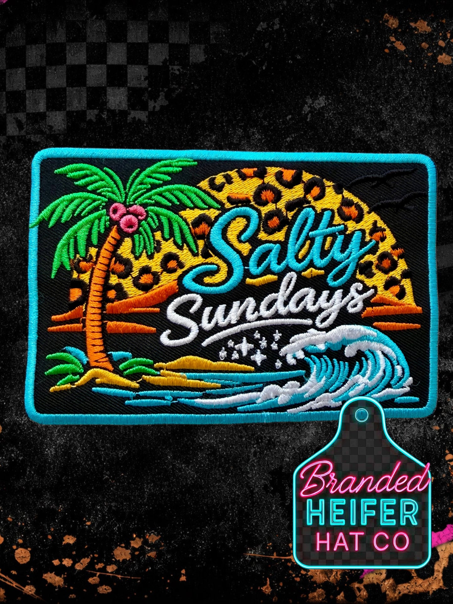 SALTY SUNDAYS | EMBROIDERY PATCH