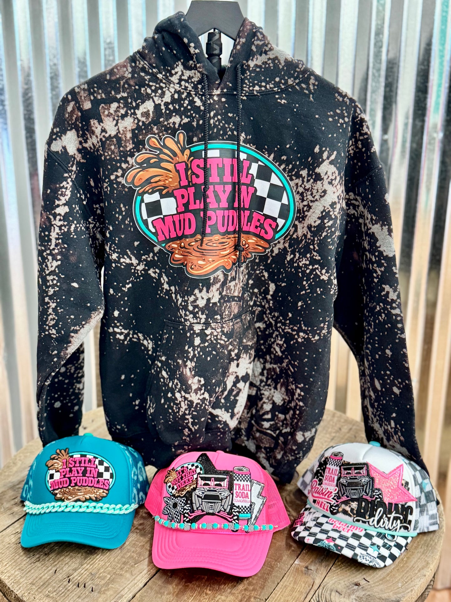 RTS mud puddle hoodie
