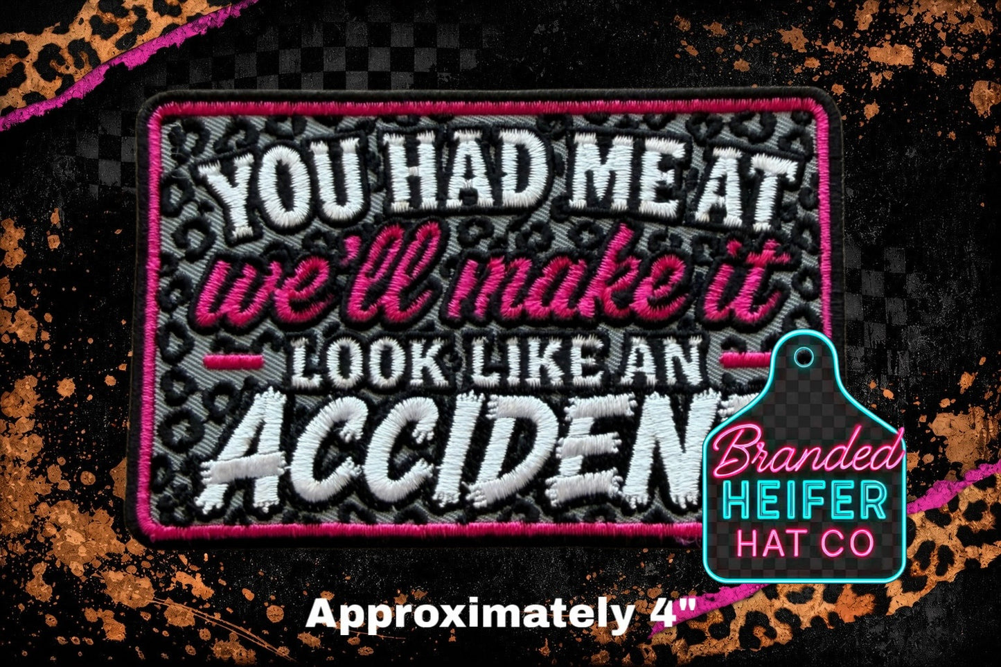 YOU HAD ME EMBROIDERY PATCH