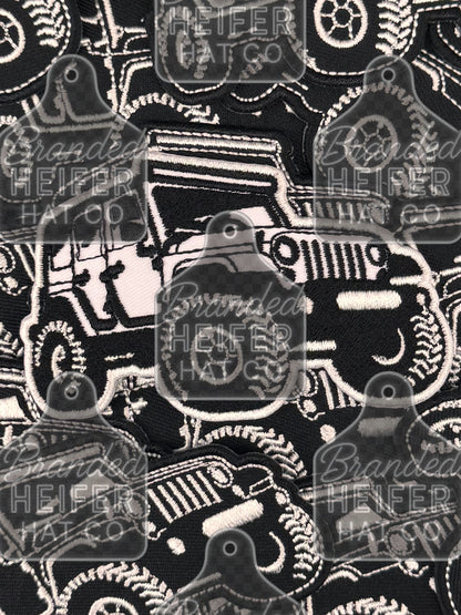 OFFROAD VEHICLE EMBROIDERY PATCH (LEFTOVERS FROM SPECIAL ORDER)
