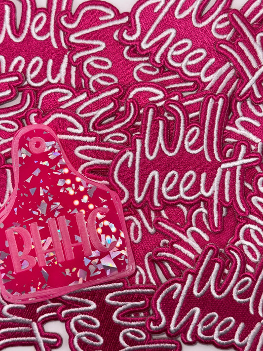 Well sheeyt embroidery patch