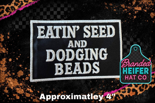 EATIN SEED EMBROIDERY PATCH