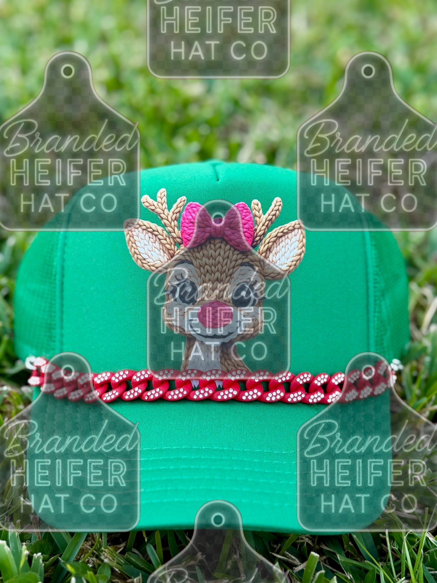 Rudolph faux crochet DTF