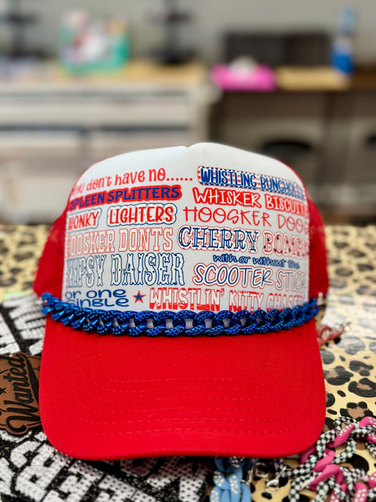 Whisker doos trucker hat