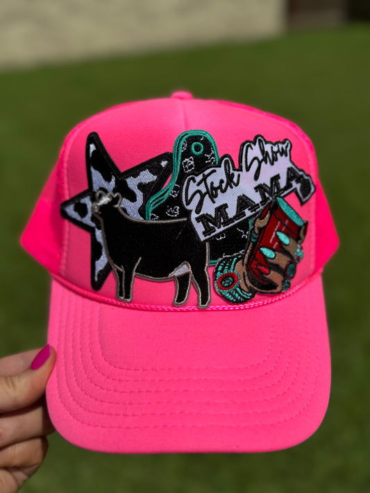 Pink show mama hat