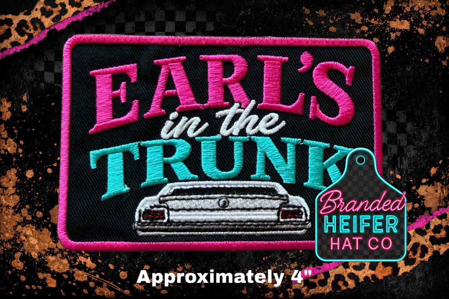 EARL EMBROIDERY PATCH