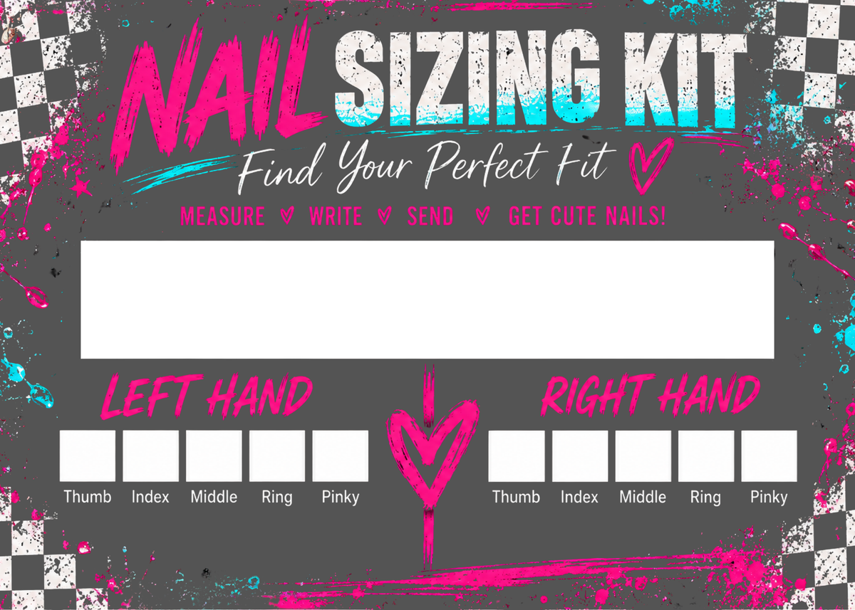 NAIL SIZING KIT FOR CUSTOM NAILS