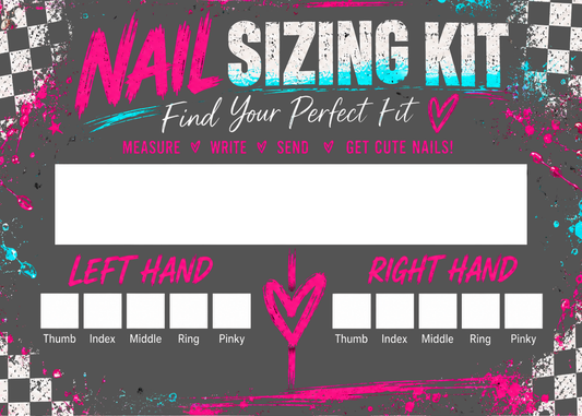 NAIL SIZING KIT FOR CUSTOM NAILS