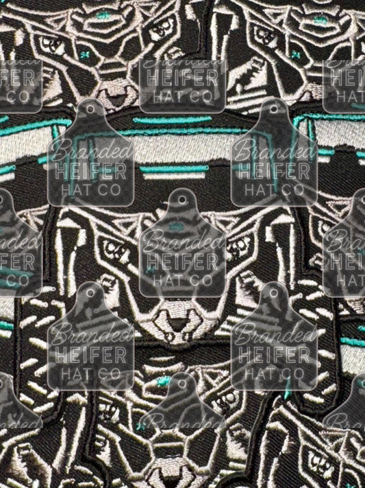 Canam inspired embroidery patch