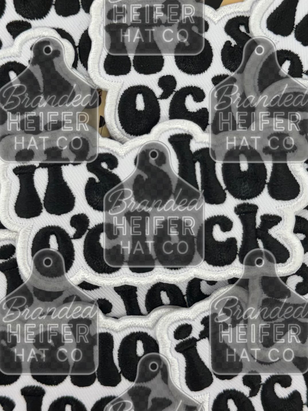 ITS SHOT O CLOCK | EMBROIDERY PATCH