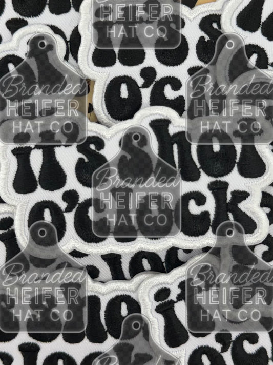 ITS SHOT O CLOCK | EMBROIDERY PATCH